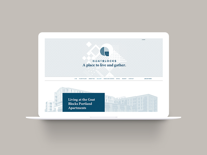 Theme  designed and developed for a real estate property management company by Heather Salvatore